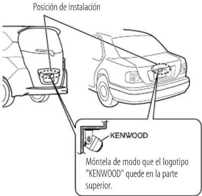 KENWOOD CMOS130 - Posicion de instalacion recomendada - 1