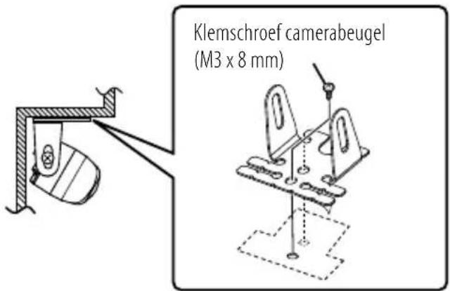 KENWOOD CMOS130 - Zet de camera stevig vast op+zijn plaats. - 1
