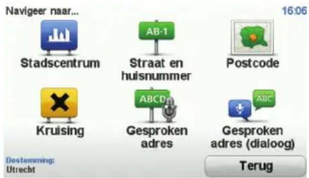 TOMTOM GOLIVE550 - Raak Straat en huisnummer aan. - 2