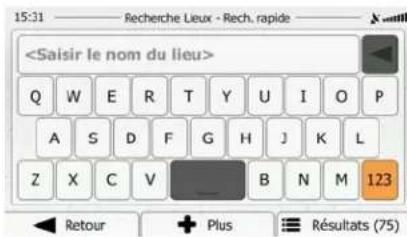 ZENEC ZENC4612 (Mercedes) - Rechercher un lieu par son nom - 7
