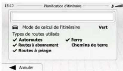 ZENEC ZENC4612 (Mercedes) - Sélectionner une des destinations les plus probables (Historique intelligent) - 2