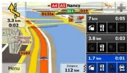 ZENEC ZE3215 (BMW) - Services de sortie d'autoroute - 2