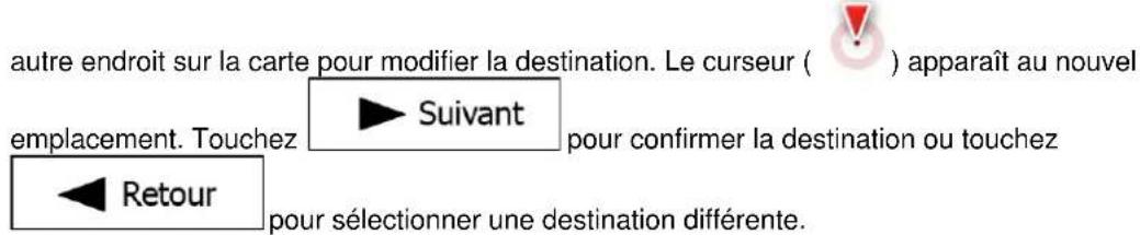ZENEC ZE3215 (BMW) - Sélection de la destination à partir de votre liste de contacts - 2