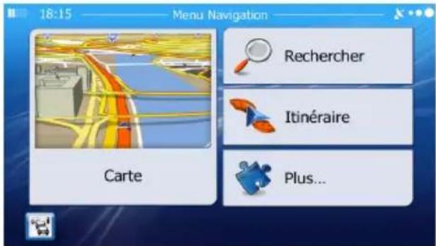 AUDIOVOX VMO 5020 V - 2) Démarrez/Accédez au menu principal : - 9