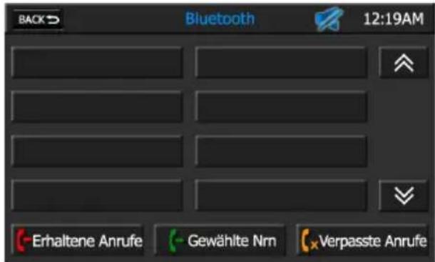 AUDIOVOX VMO 5020 V - ANRUFLISTE - 1