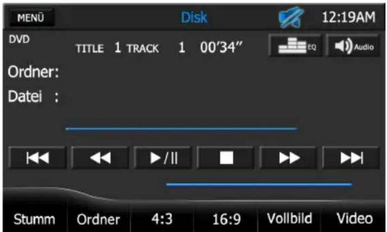 AUDIOVOX VMO 5020 V - DVD-BETRIEB - 1