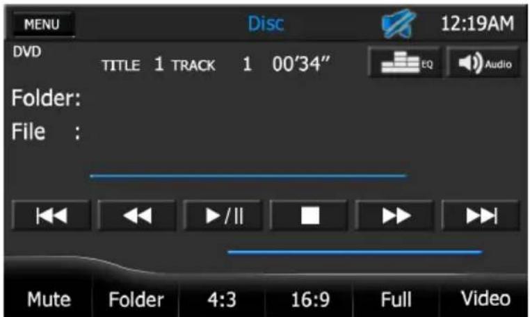 AUDIOVOX VMO 5020 V - DVD OPERATION - 1