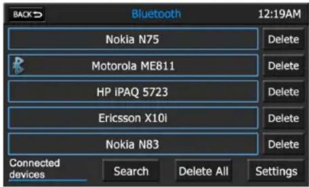 AUDIOVOX VMO 5020 V - ÉCRAN DES PÉRIPHÉRIQUES - 1