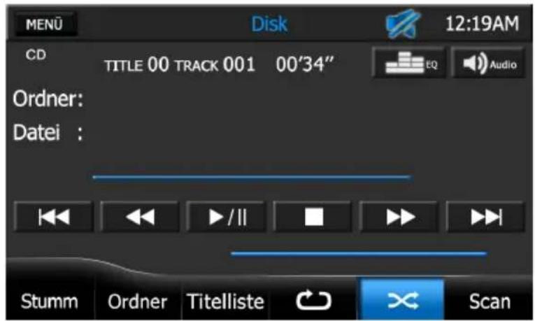 AUDIOVOX VMO 5020 V - CD/MP3-BETRIEB - 1