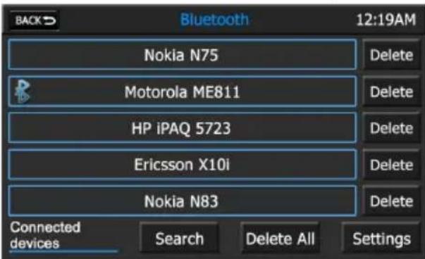 AUDIOVOX VMO 5020 V - Apparier l'appareil à un téléphone sans fil: - 1