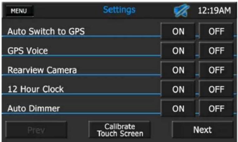 AUDIOVOX VMO 5020 V - SYSTEM SETTINGS - 1