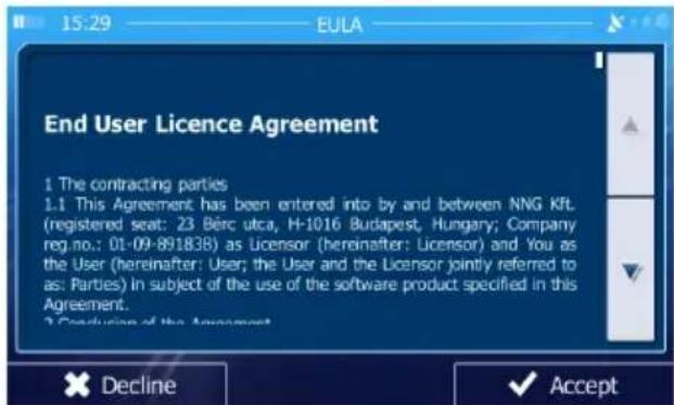 AUDIOVOX VMO 5020 V - Step 2 - Start Up/Access the Main Menu: - 3