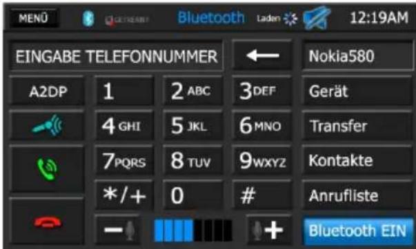 AUDIOVOX VMO 5020 V - Eine Nummer aus der Kontaktliste anrufen - 1