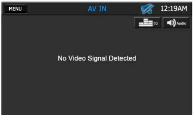 AUDIOVOX VMO 5020 V - UTILISATION DES SOURCES AV IN - 1