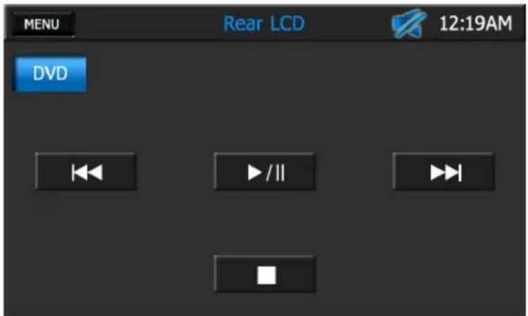 AUDIOVOX VMO 5020 V - UTILISATION DE L'ÉCRAN ARRÊRÉ - 1