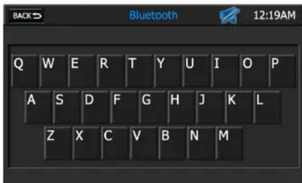 AUDIOVOX VMO 5020 V - CONTACTS KEYBOARD SCREEN - 1