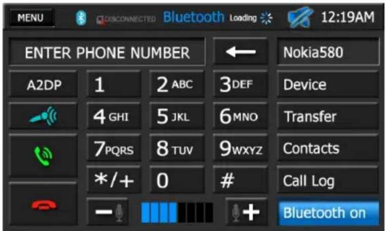 AUDIOVOX VMO 5020 V - BLUETOOTH OPERATION - 1