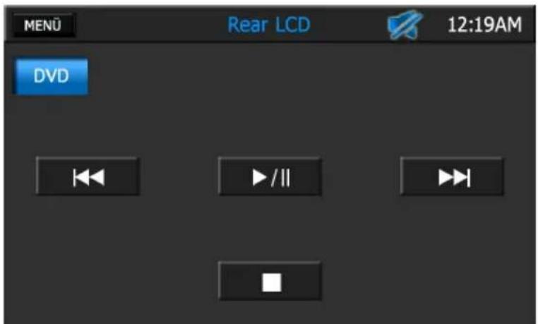 AUDIOVOX VMO 5020 V - REAR-LCD-MENU - 1