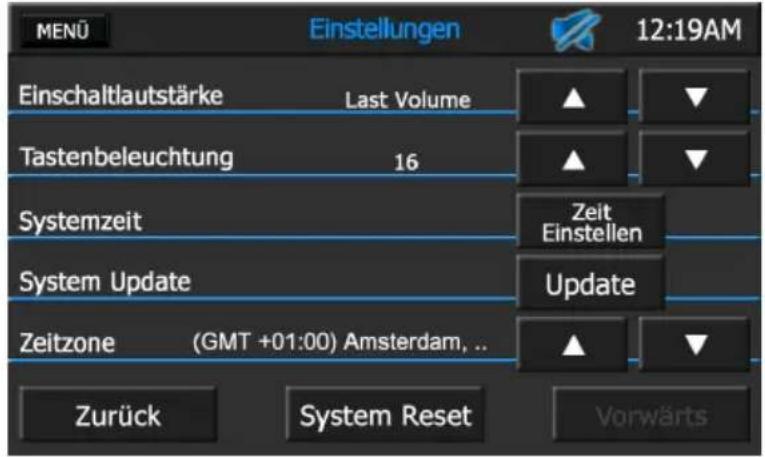 AUDIOVOX VMO 5020 V - Einstellen der Zeit: - 1