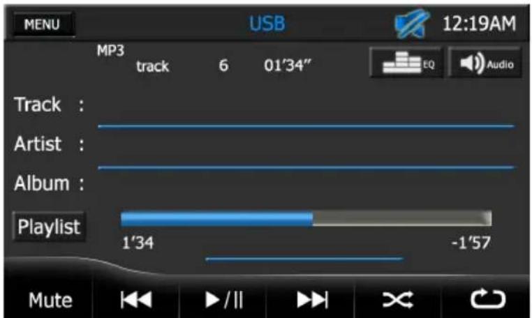 AUDIOVOX VMO 5020 V - UTILISATION USB - 1