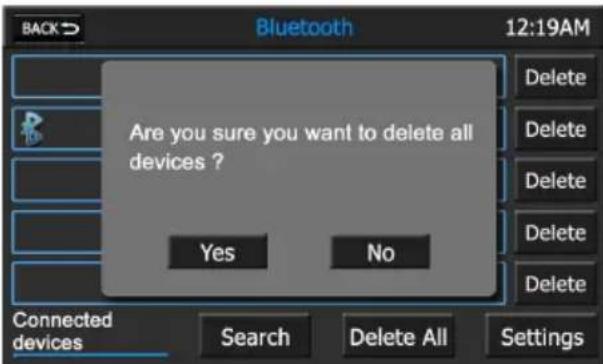 AUDIOVOX VMO 5020 V - Pour supprimer des téléphones sans fil apparis, précédez comme suit : - 2