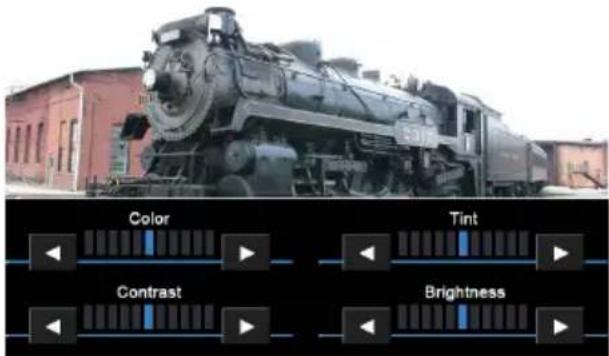 AUDIOVOX VMO 5020 V - BILDEINSTELLUNGEN - 1