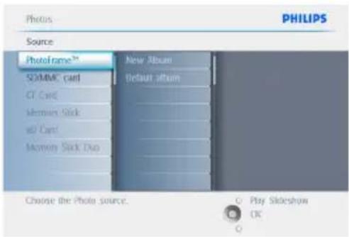 PHILIPS 10FF2CMI - Changement du nom d'un album - 2
