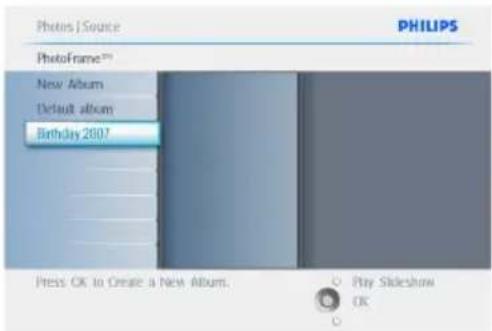 PHILIPS 10FF2CMI - Changement du nom d'un album - 3