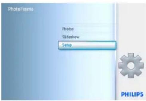 PHILIPS 10FF2CMI - • Appuyez sur le bouton menu pour accéder au menu principal. - 1