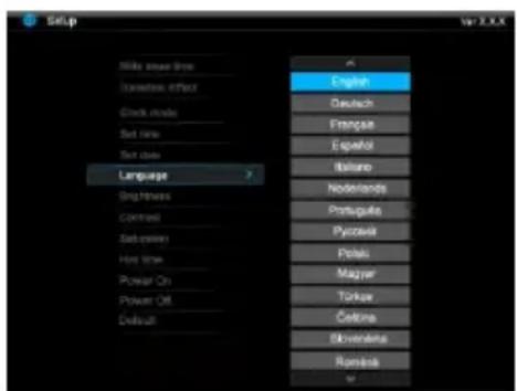 INTENSO Photo Promoter - MENUSETUP - 1