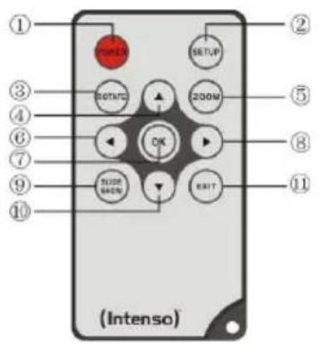 INTENSO Photo Gallery - 2) Remote control - 1