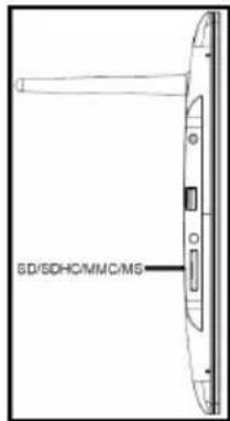 INTENSO Photo Gallery - 4) Inserire schede di memoria | Collegare dispositivi di archivazione USB - 1