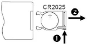 INTENSO Photo Base - INSERIMENTO DELLA BATTERIA NEL TELECOMANDO - 1
