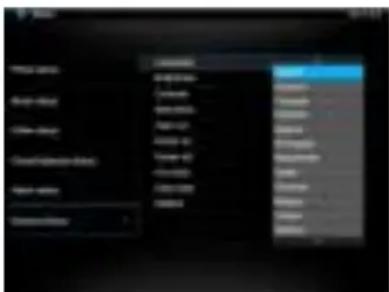 INTENSO Media Director - MENU CONFIGURAÇÕES - 1