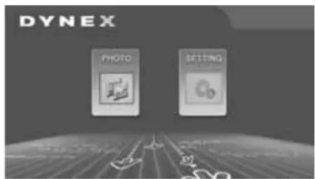 Dynex DXDPF7 - To turn on your frame and select a photo: - 1