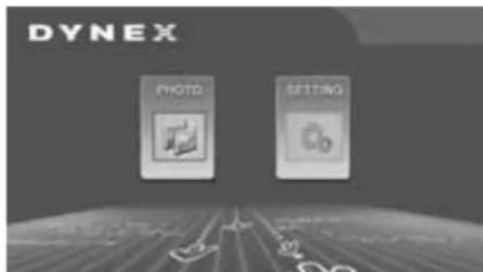 Dynex DXDPF7 - Para encender su marco y selectionar una Foto: - 1