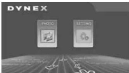 Dynex DXDPF7 - Pour configurer le cadre photo numérique : - 1