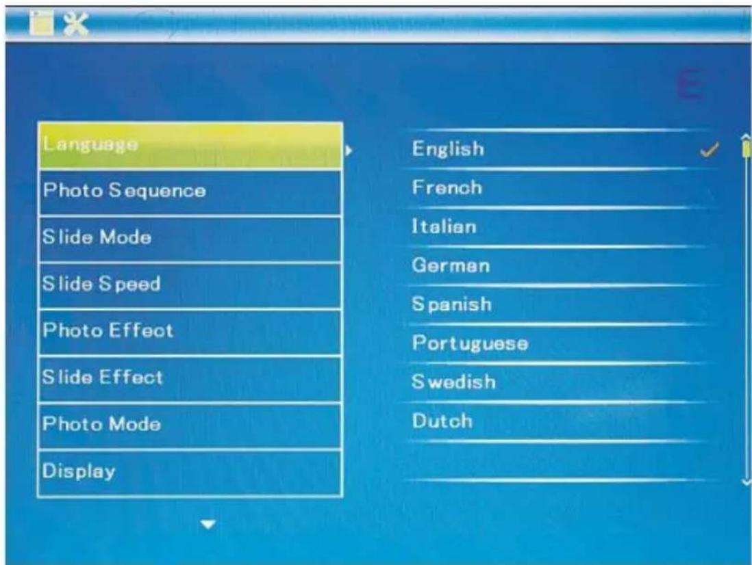 HAMA 00095290 - System settings - 2