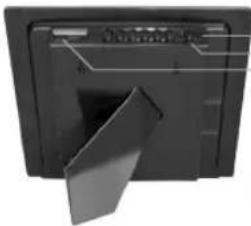 HAMA Premium 00090919 - Aufbau des digitalen Bilderrahmens und der Fernbedienung: - 3