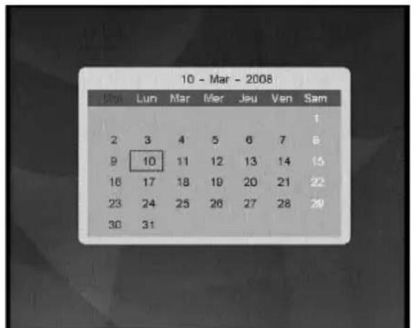 AKAI ARF170BS - A - Calendar In the menu - 1