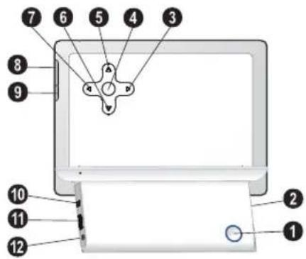 AGFA AF 5087PS - Descrizione dell'apparecchio - 1