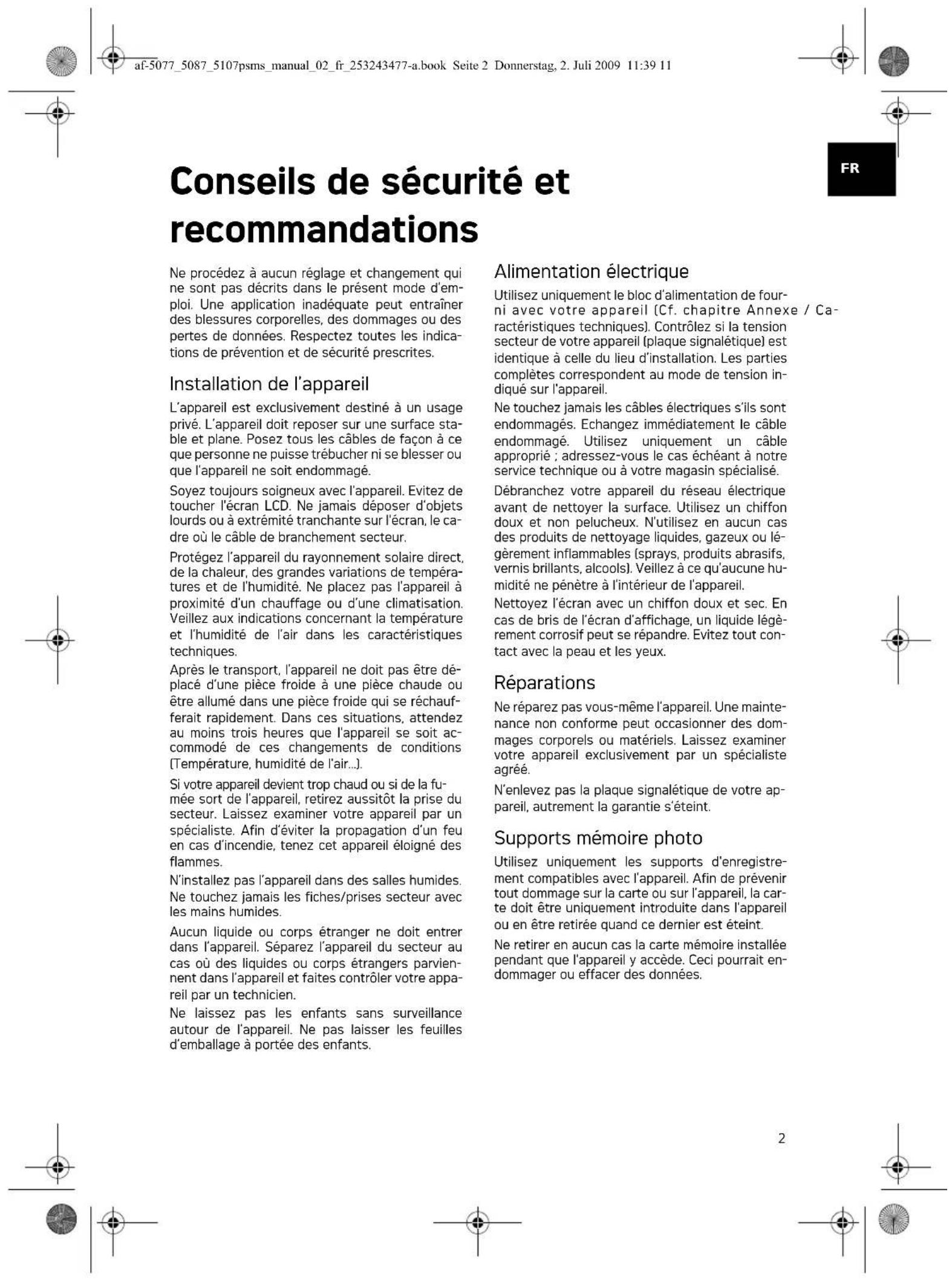 AGFA AF 5077PS - Trucs et astuces - 6