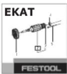FESTOOL ETS 1503 EQ - Risk for personskador, elstotar - 2