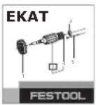 FESTOOL ETS 1503 EQ - Risiko for kvæstelser, elektrisk stød - 2