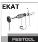 FESTOOL ETS 125 Q - Verletzungsgefahr, Stromschlag - 2