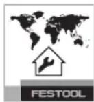 FESTOOL ETS 125 Q - Niebezpieczestewo zranienia, porazenie pradem - 1
