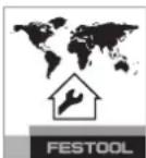 FESTOOL ETS 125 Q - Risk of injury, electric shock - 1