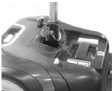 Vermeiren Venus Sport - ■ How to adjust the seat height - 1