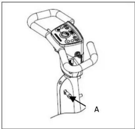 Handicare Fortress Calypso - Rabattre la colonne de direction - 2