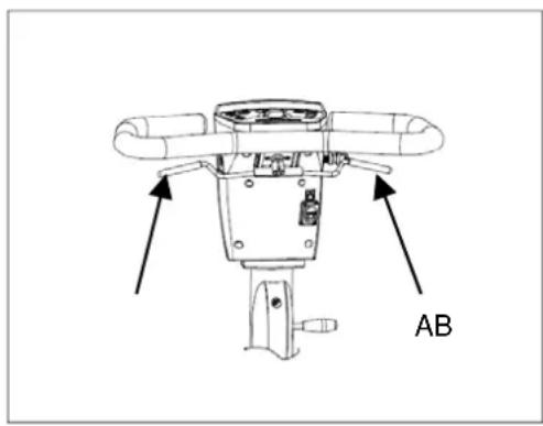 Handicare Fortress Calypso - Avancer et reculer - 1